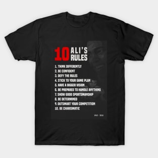 10 Ali's rules T-Shirt